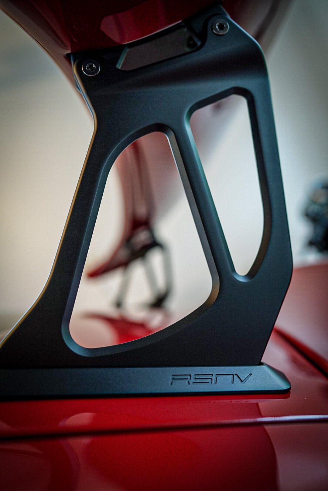 Gt4 Wing Riser Inch GT4 Wing Risers by RSNV - For 981 and 718 Porsche GT4